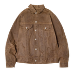 Maden Retro Heavyweight Canvas Oil Waxed Jacket Cotton Waterproof Hunting Coat Male Spring Khaki Casual Work Safari Style Jacket