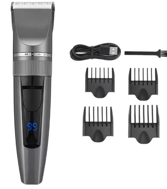 Maquinilla Cortapelo Profesional 1200 mAh – Potencia Inalámbrica para un Corte Perfecto
