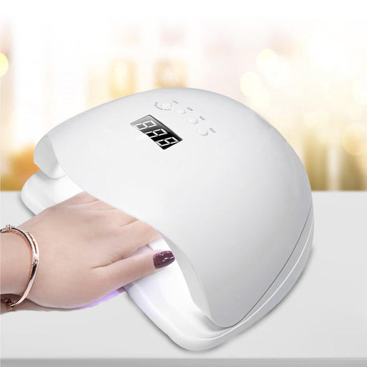 Lampara Secadora de Uñas 36 LED UV Secado Rápido con Sensor Inteligente 48W