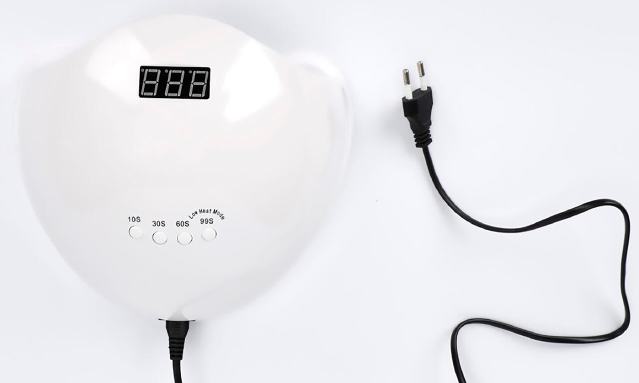 Lampara Secadora de Uñas 36 LED UV Secado Rápido con Sensor Inteligente 48W
